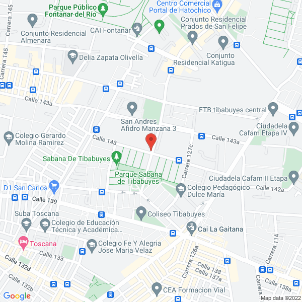 Map of Belmont Mariachi