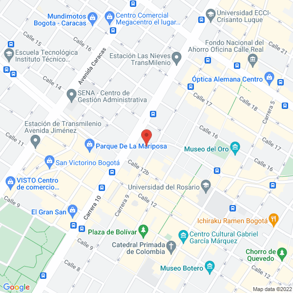 Map of Benavides Hernández Gonzalo