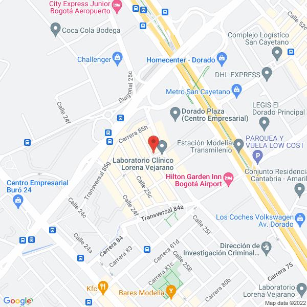 Map of Benavides Ruby Del Carmen