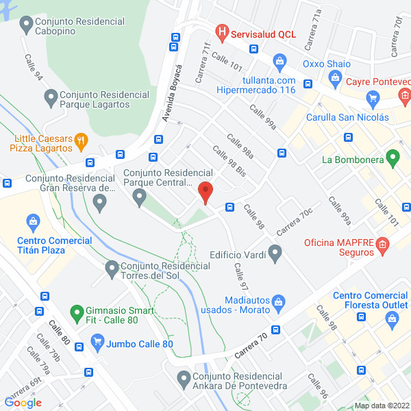 Map of Blanflex S.A.S.