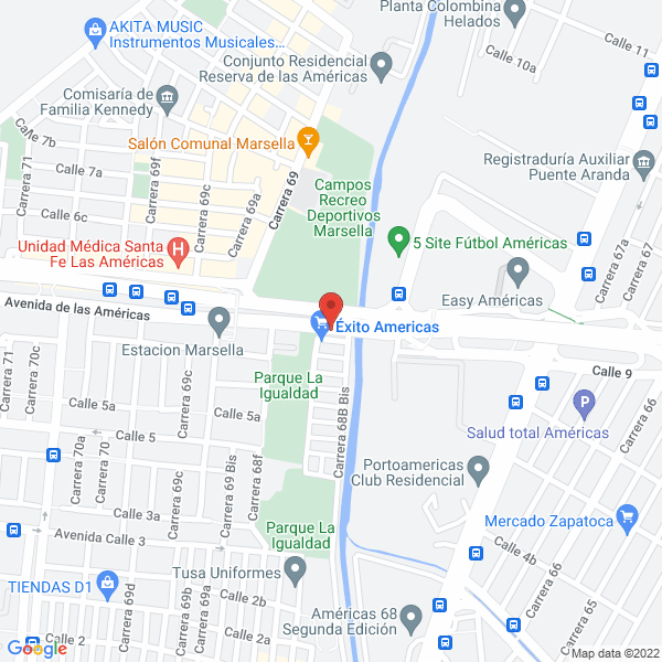 Map of Blasting Experts Ltda