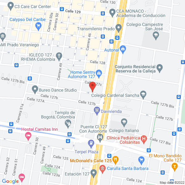 Map of Blin Renta Car Ltda