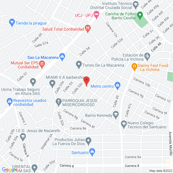 Map of Bobito'S