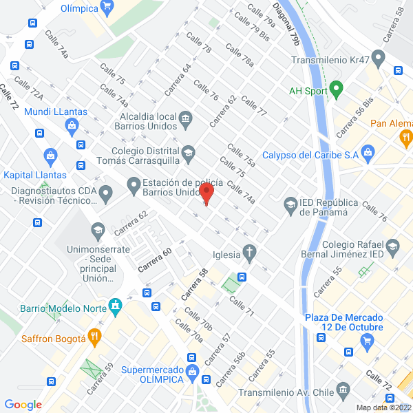 Mapa de Book Market S.A.S.