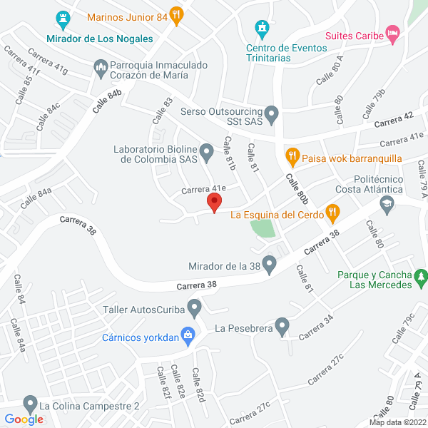 Map of Borelly Salazar Lorena Beatriz
