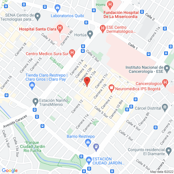 Mapa de Carcromo