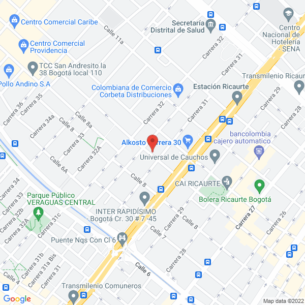 Mapa de Cárdenas E Hijo Asociados S.A.S.