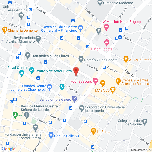 Mapa de Broadspan Capital Colombia S.A.