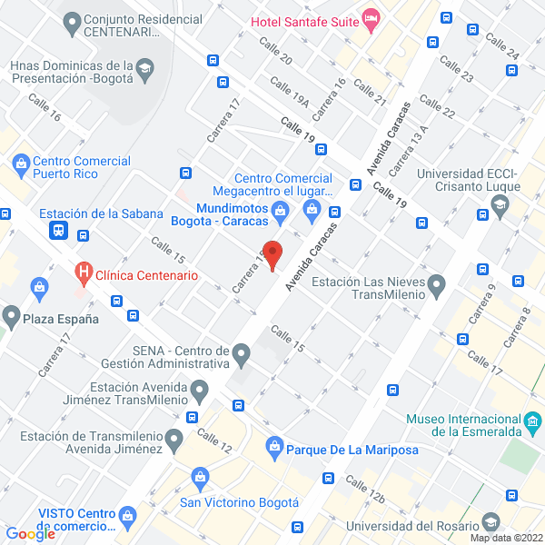 Mapa de C.I Importadora Dlc Ltda.