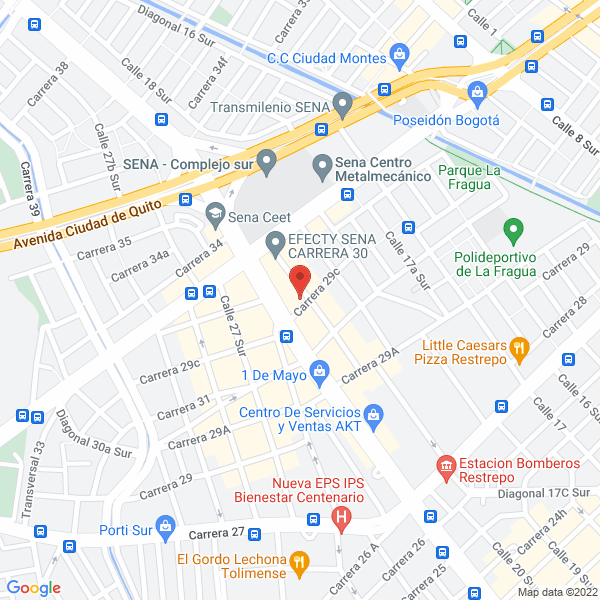 Mapa de C.I. Abasquim Ltda.