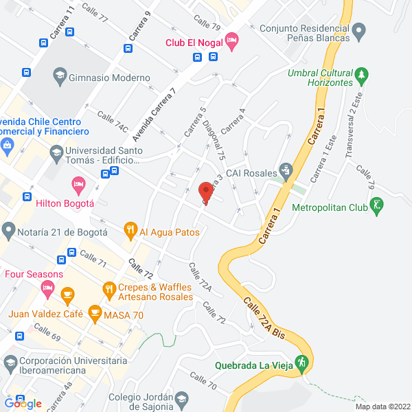 Mapa de C.I. Flor Express E.U.