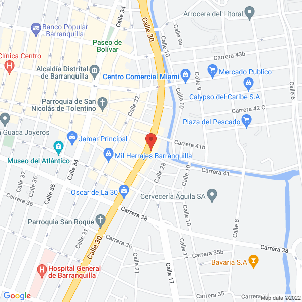 Map of Cacaharrería Los Marinillos