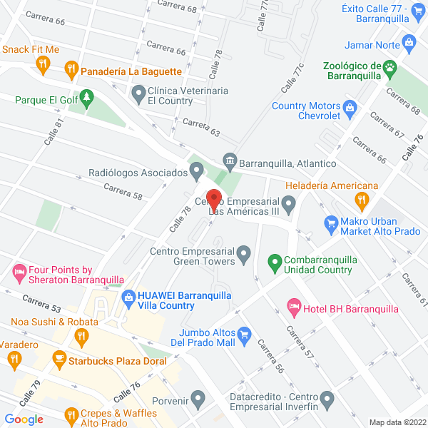 Map of Charles Chapman López
