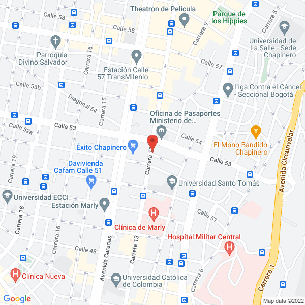Mapa de Colombia Inmober S.A.S.