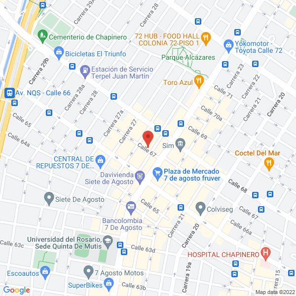 Mapa de Color & Moda S.A.S.