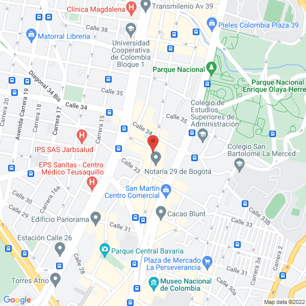 Mapa de Comelones Lihtg Bar