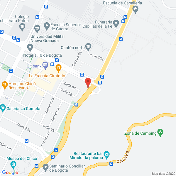 Mapa de Colgate-Palmolive Compañía