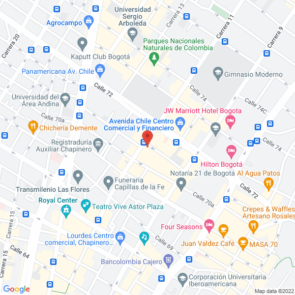 Mapa de Cocina Vallecaucana Los Fulanitos S.A.S.