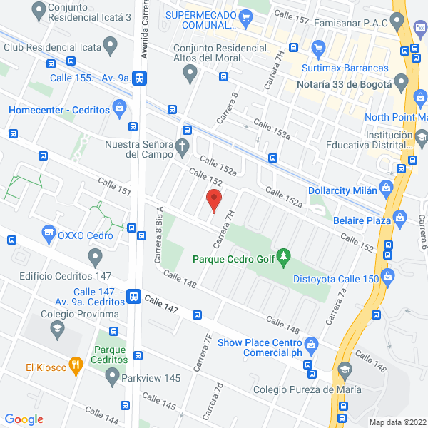 Mapa de Chirimoya Films S.A.S.