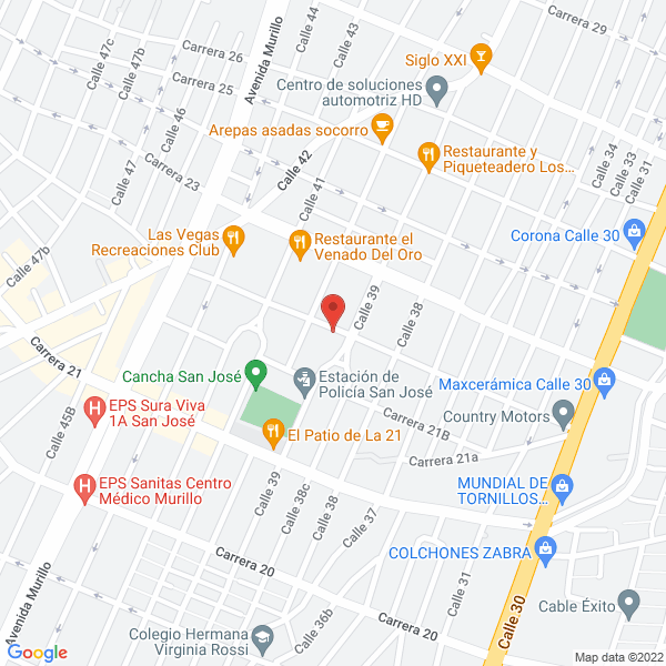 Map of Chrepuestos S.A.S.