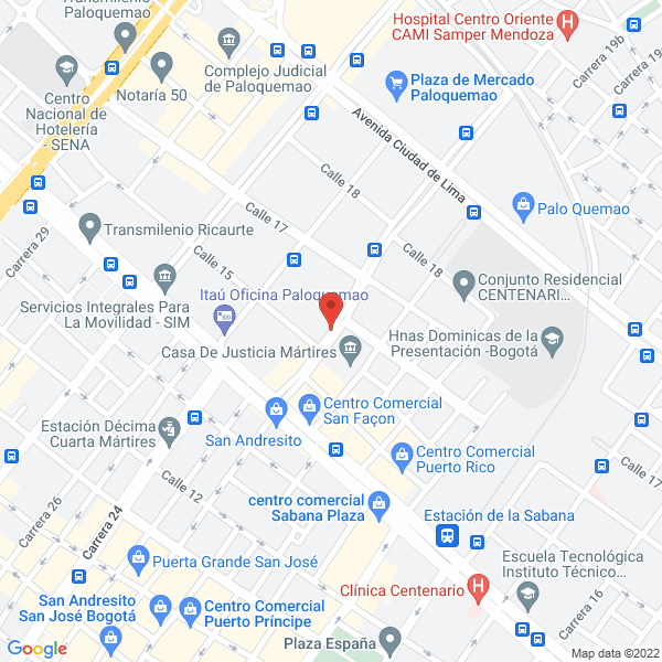 Mapa de Ciferlec Ltda