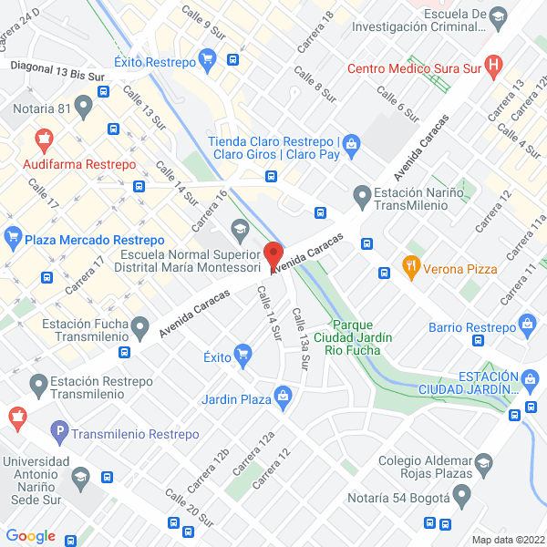Mapa de Ciudad Jardin El Portal Del Eden