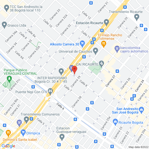 Mapa de Ckt Global S.A.S.