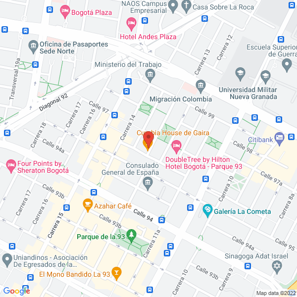 Mapa de Clarsa S.A.S.