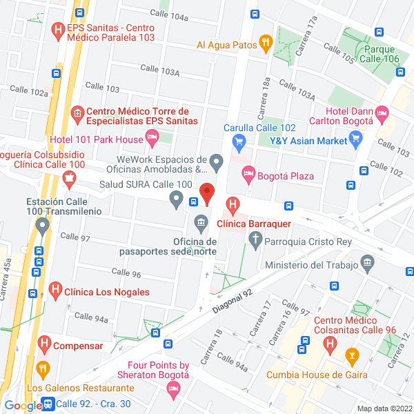 Mapa de Class Events Ltda.
