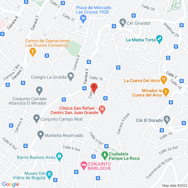 Mapa de Claudia Confecciones