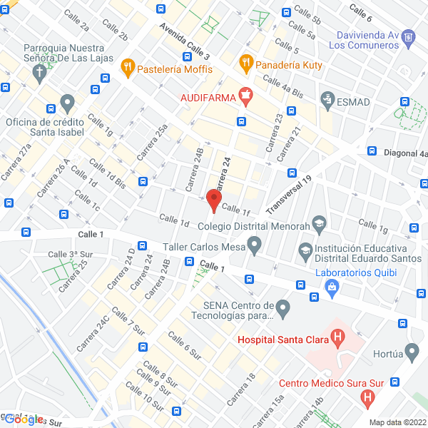 Mapa de Claus Diseño Y Decoración Comercial