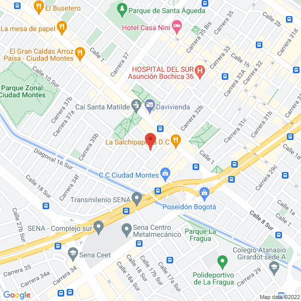 Mapa de Ces Consultoría Especializada En Sistemas S.A.S.