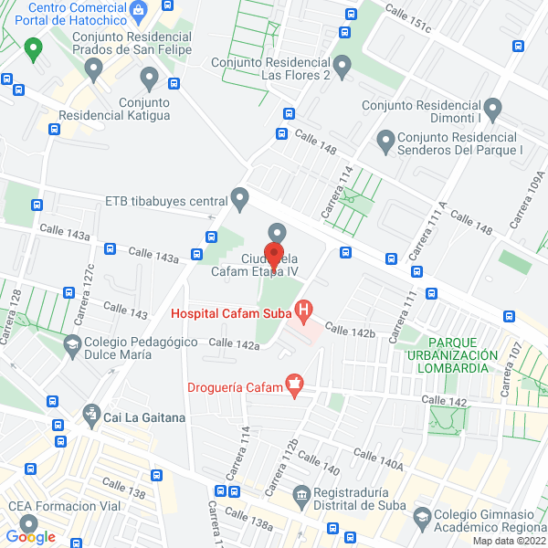 Mapa de Cge Consultoría En Gestión Empresarial Ltda.
