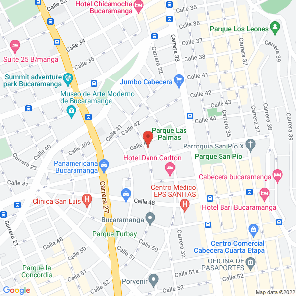 Map of Chahín Pinzón Nicolás