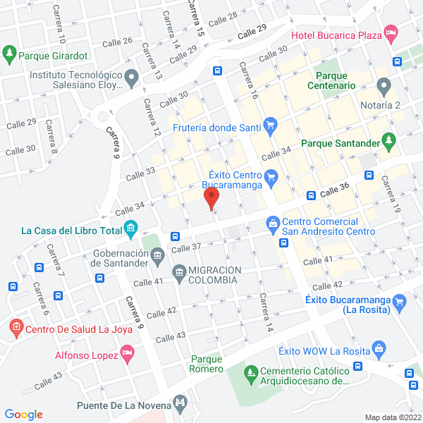Map of Chaparro Valero Fernando