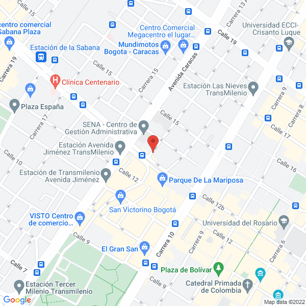 Mapa de Fabrica De Cuerdas Musicales Gran Concierton