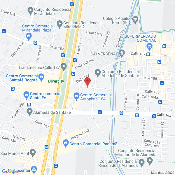 Mapa de Cieseg Agencia De Seguros