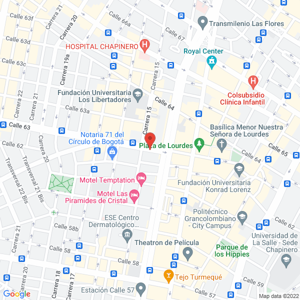 Mapa de Cigarrería La 63