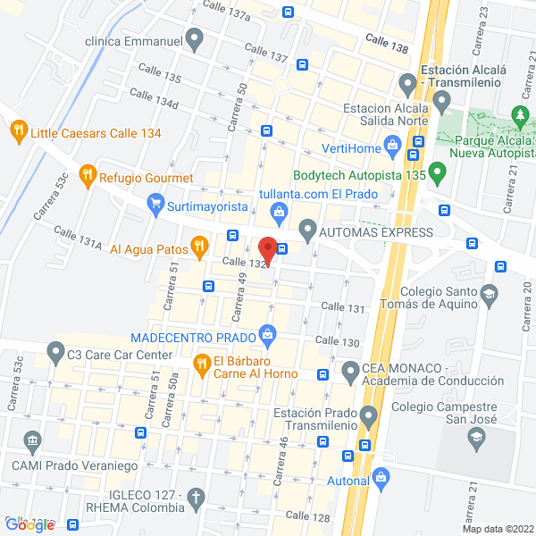 Mapa de Cigarreria Licorera El Nogal