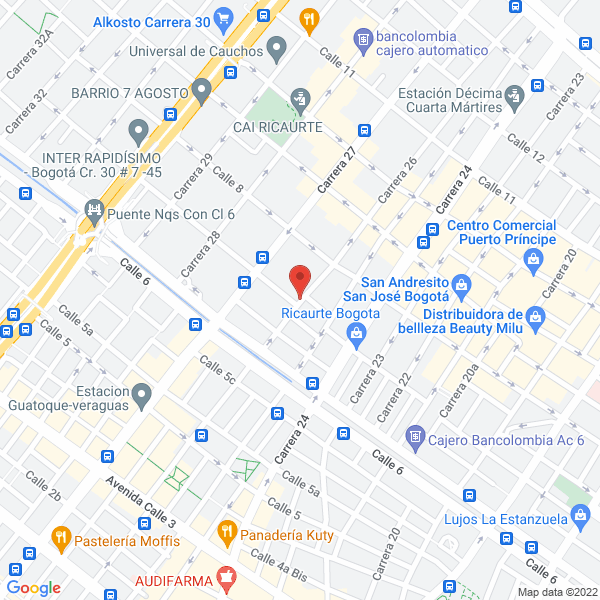 Mapa de Cimac Ltda.