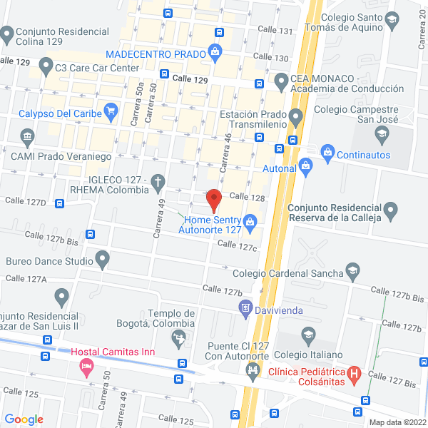 Mapa de Clon Hadas Ltda.