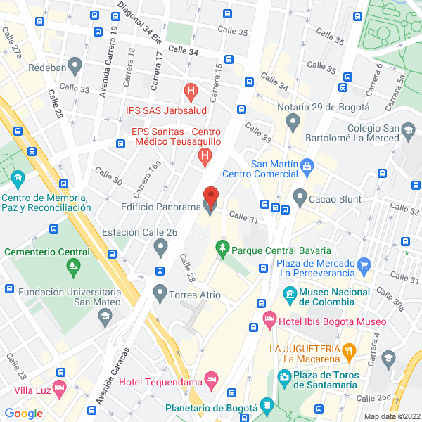 Mapa de Cloud Computing Services S.A.S.