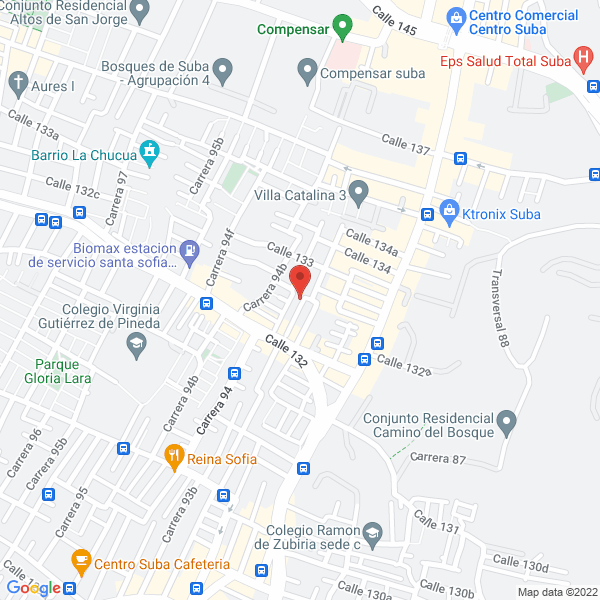 Mapa de Drogueria Galeano G