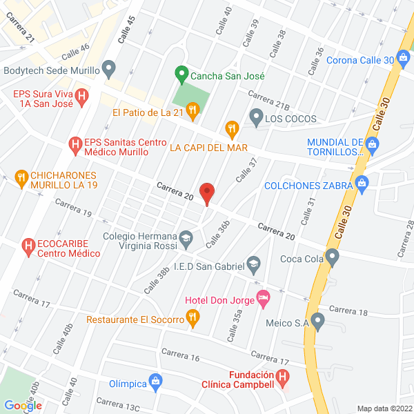 Map of Droguería Hemery