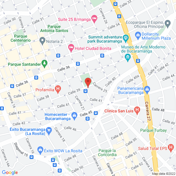 Map of Droguería Kolsudrogas