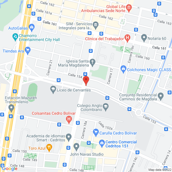 Mapa de Eugenia Díaz Gómez Novias