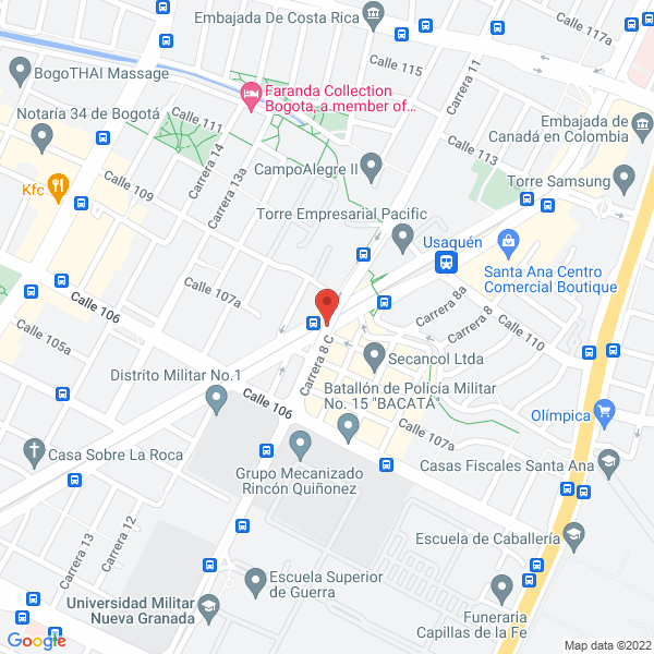 Mapa de Eurocar S S.A.S.
