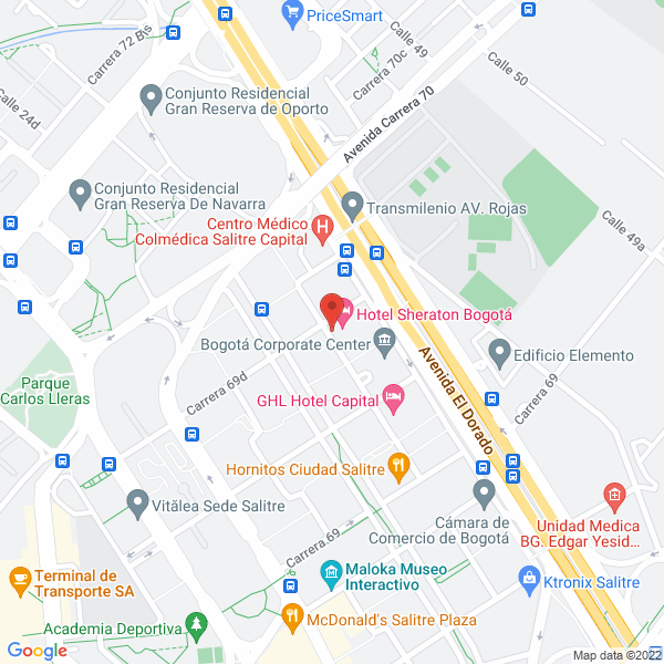 Mapa de Eurocontinentes Ltda.