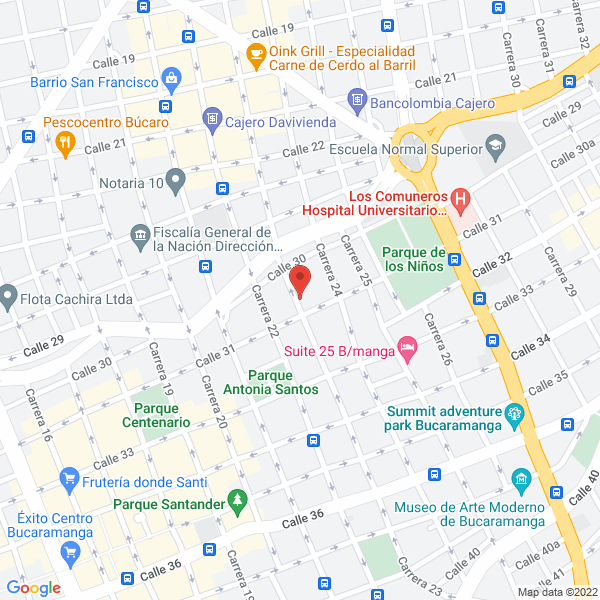 Map of Olivar Diego Fernando