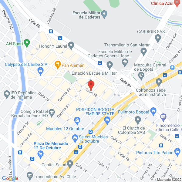 Mapa de Evalúa Salud S.A.S.
